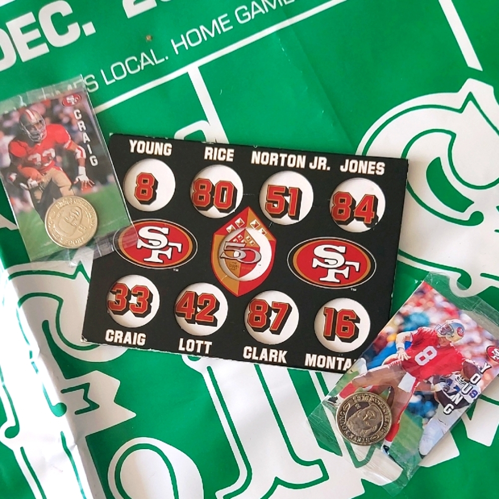 San Francisco 49ers Collectible coins